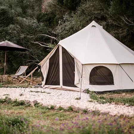 Bell Tent Getaway In Laranjeira, For Romantic Escapes In Portugal Tente de luxe *
